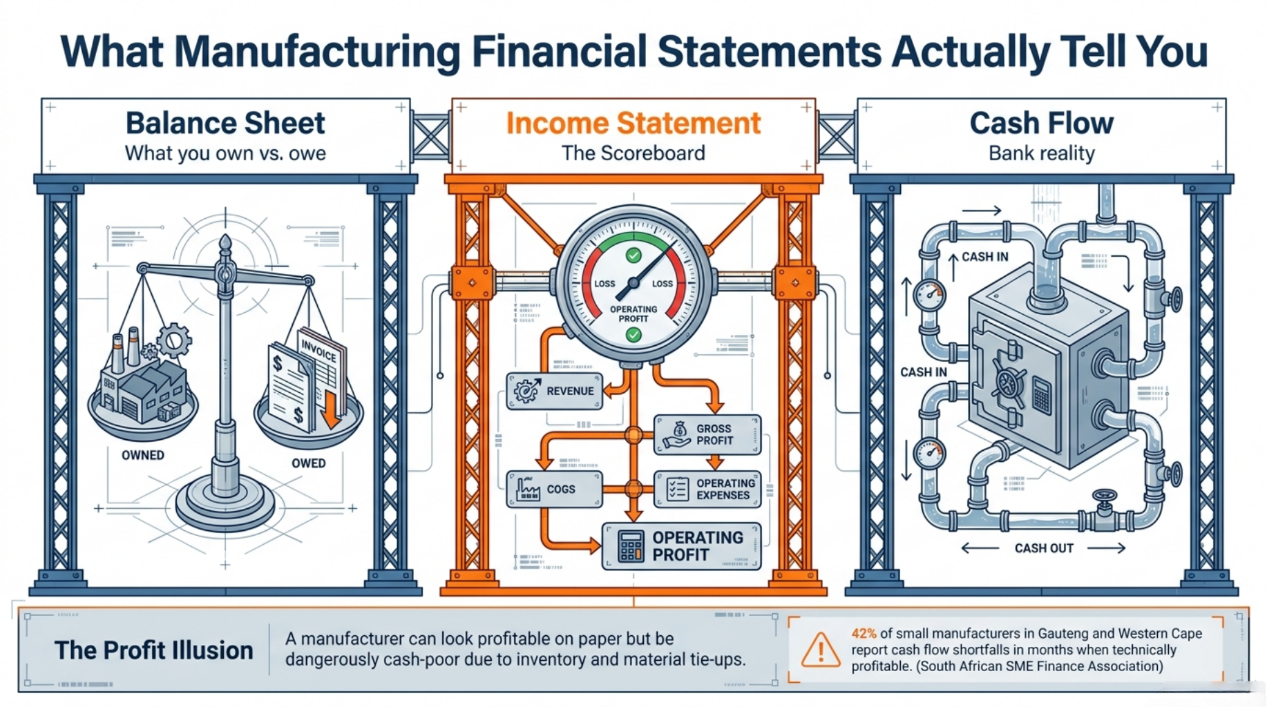 What Manufacturing Financial Statements Actually Tell You