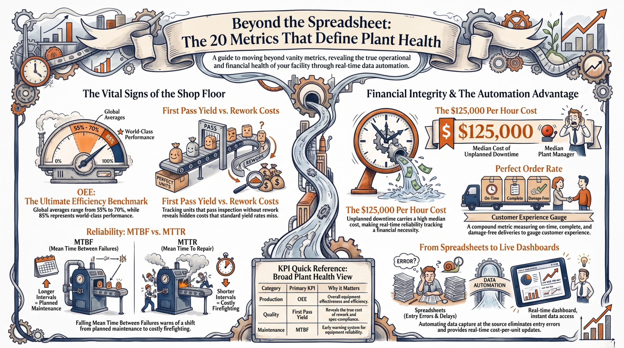 20 Manufacturing KPIs, Every Plant Should Track 1 20 Metrics Defining Plant Health
