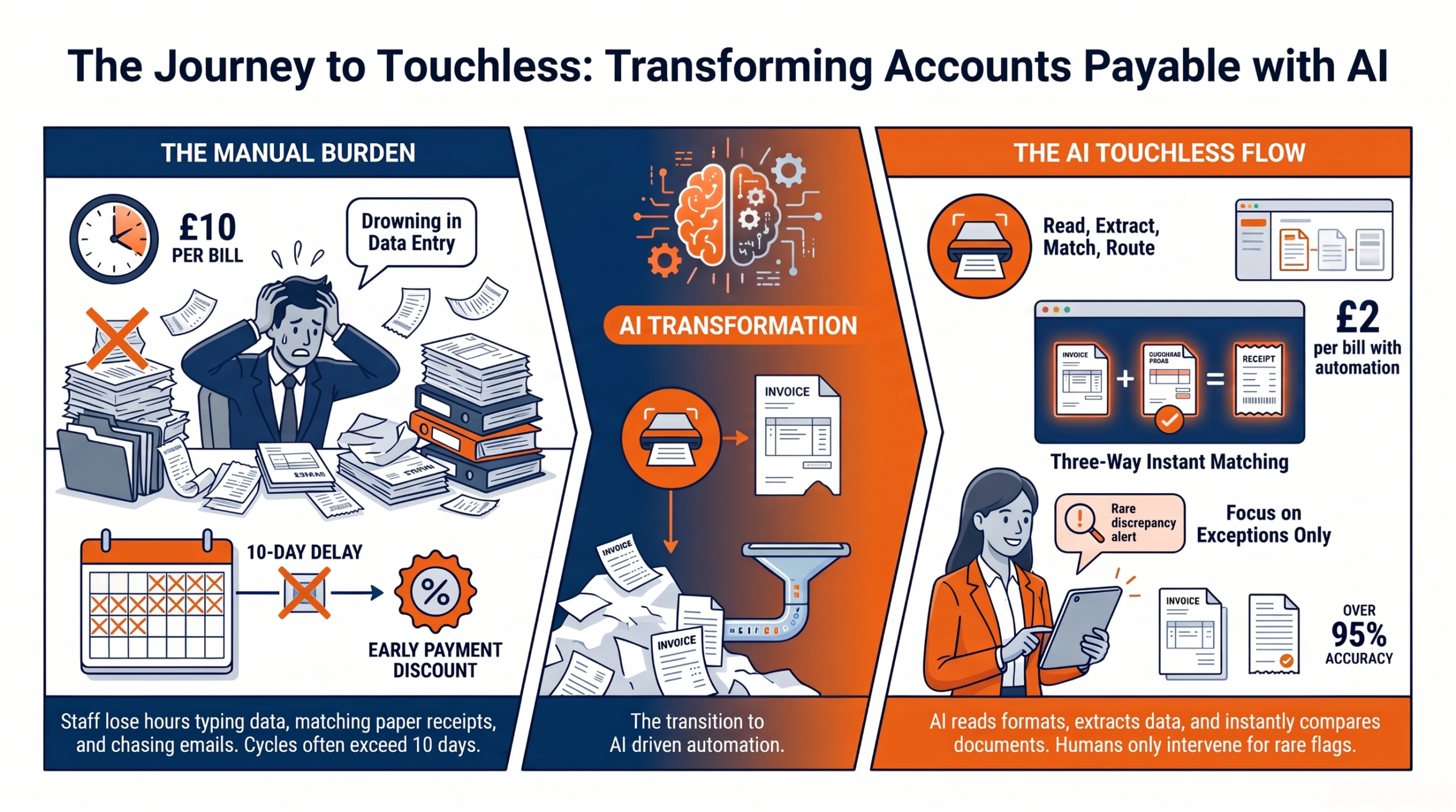 Master Touchless Accounts Payable Automation With AI 1 AI Accounts Payable Transformation Journey