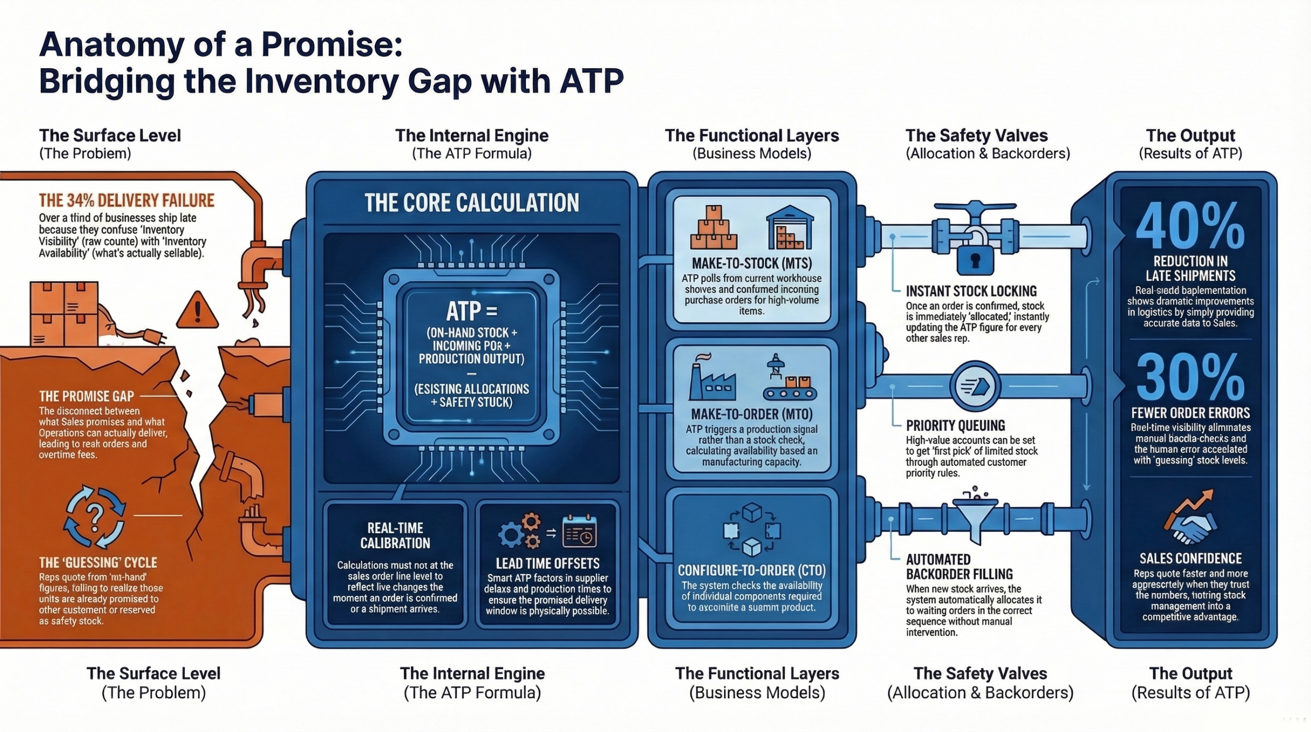 Bridging Inventory Gaps with ATP