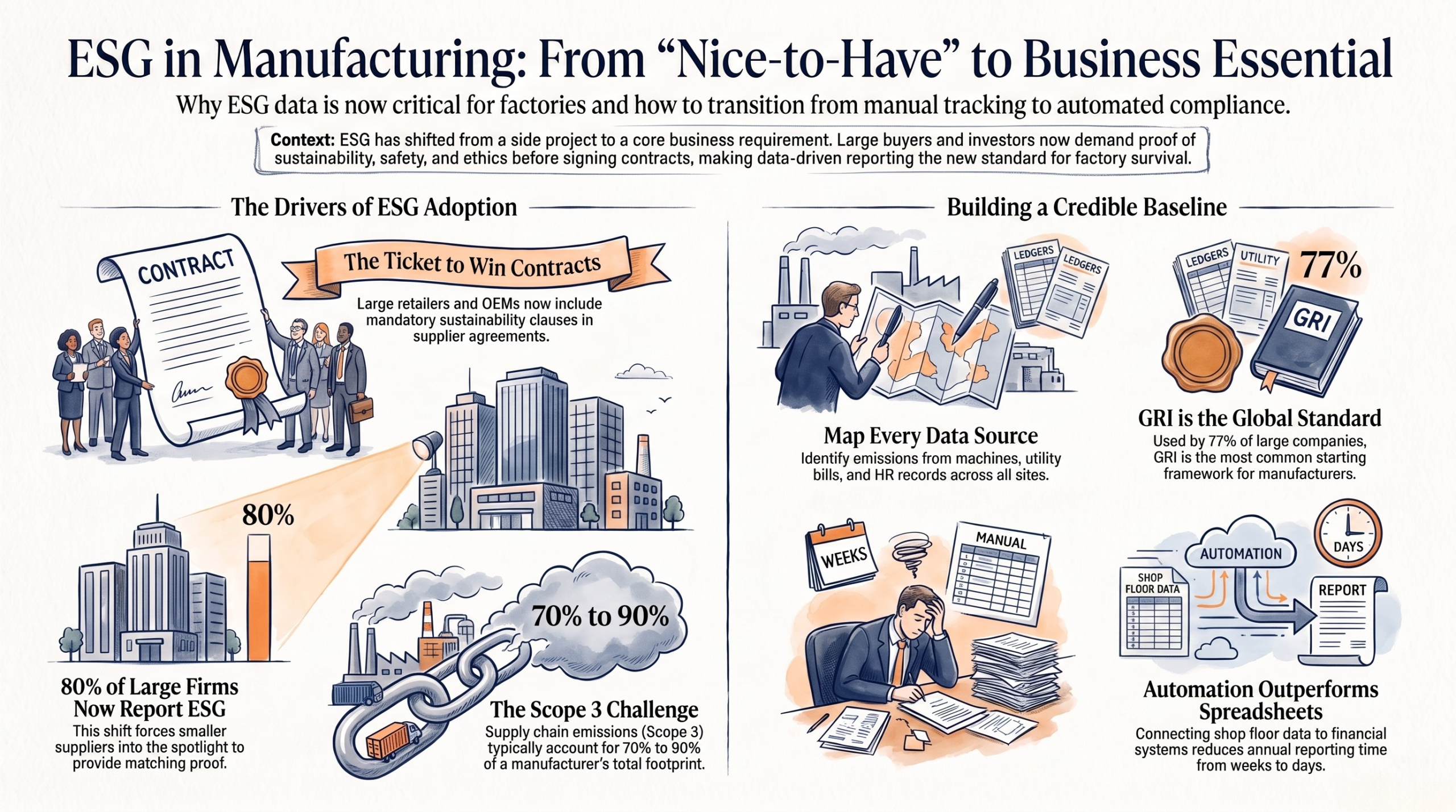 ESG in manufacturing Simple Guide for Factories