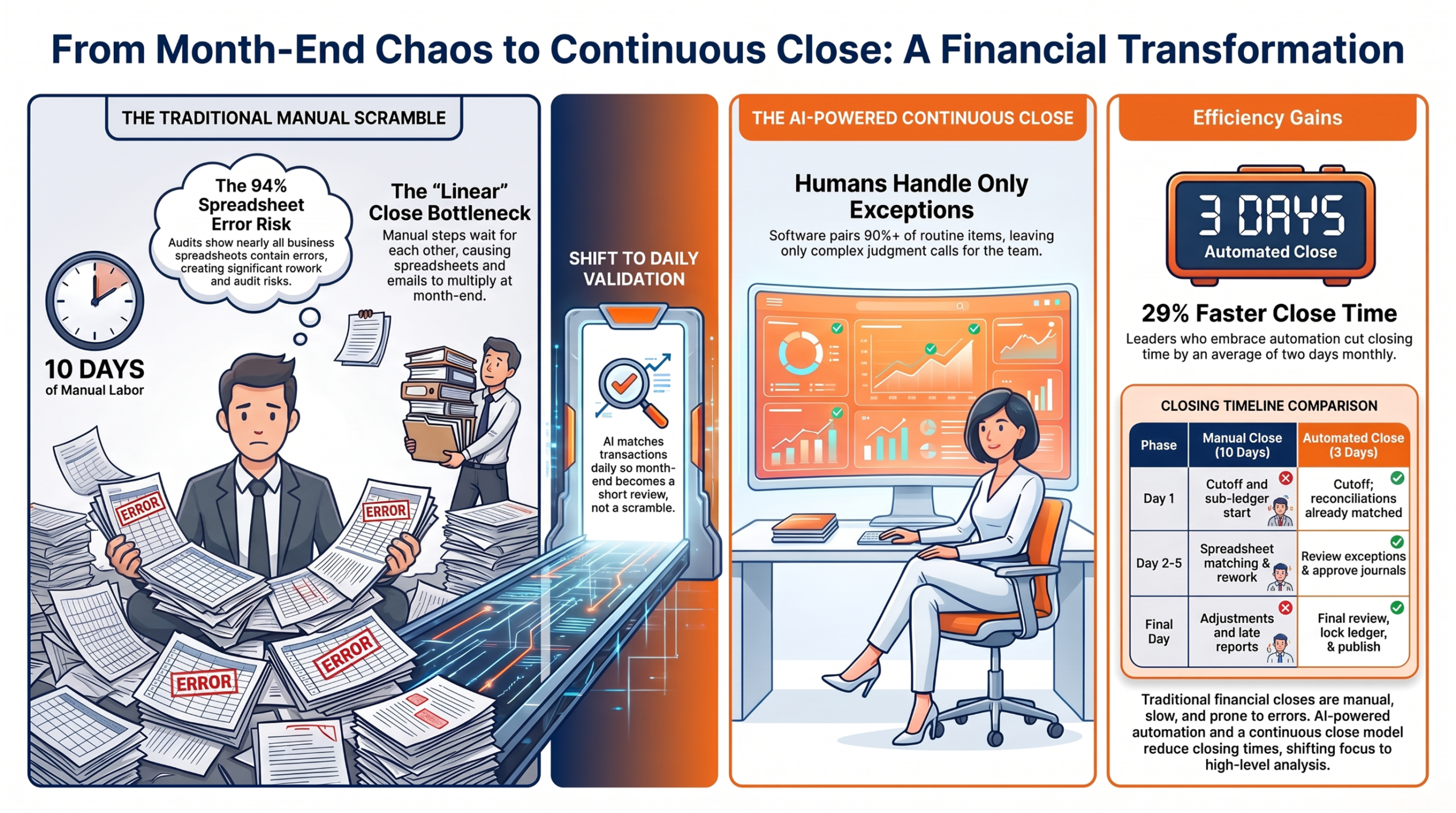 Master Financial Close Automation and Cut Close Stress 1 Financial Transformation to Continuous Close