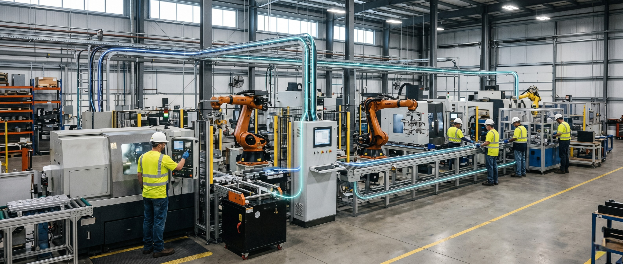 Industry 4.0 manufacturing