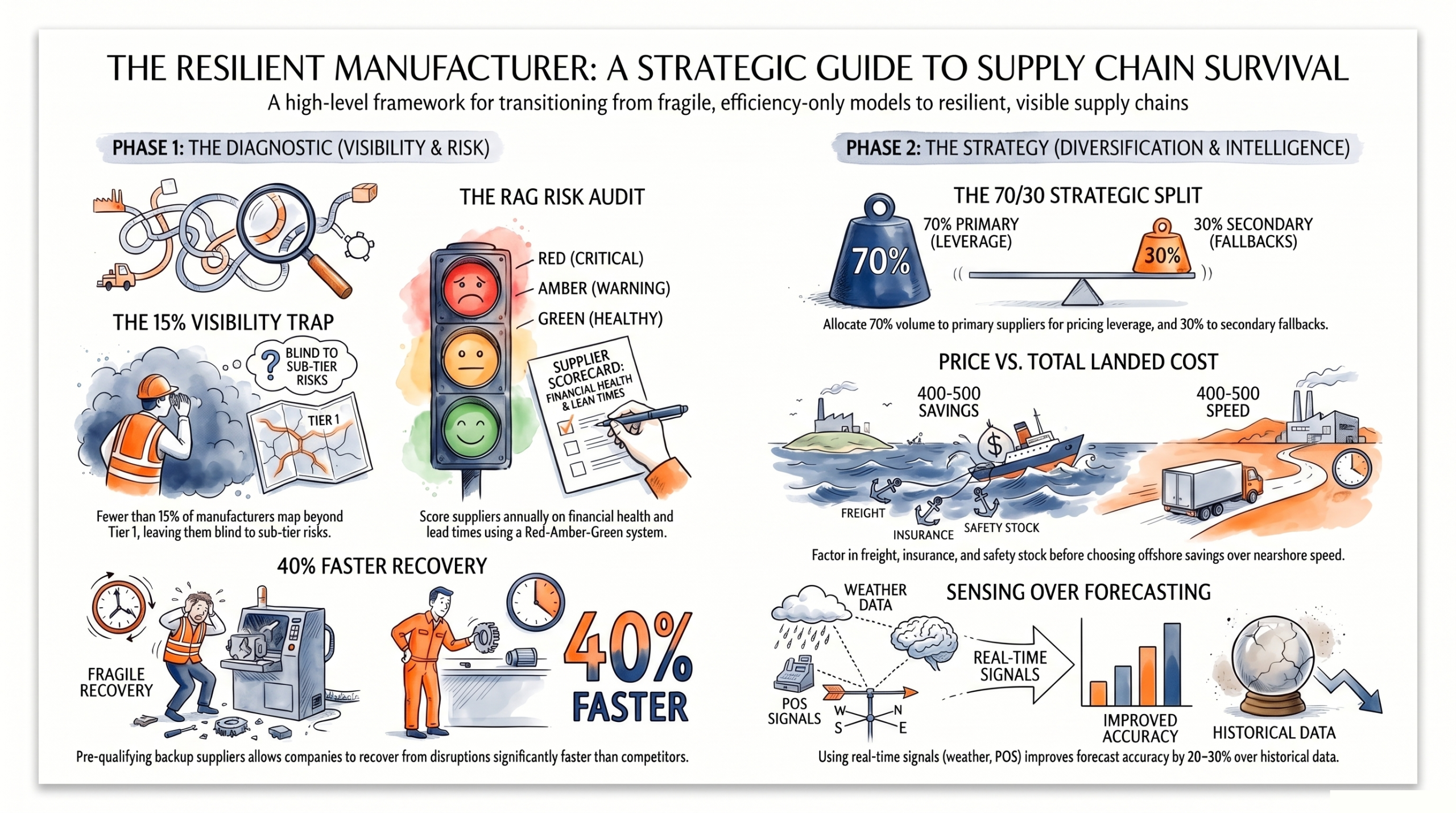 Proven Strategies for Manufacturing Supply Chain Resilience 1 Resilient Manufacturer Supply Chain Guide